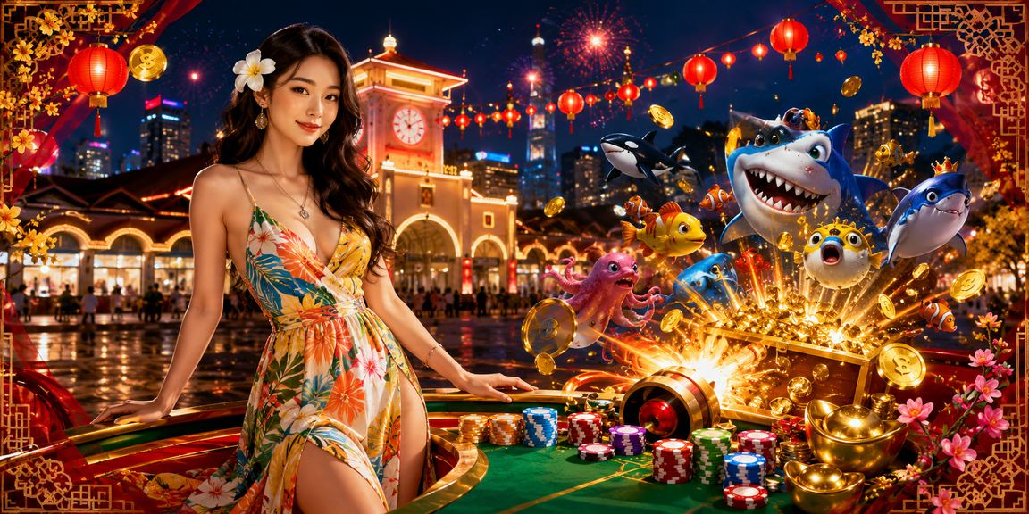 Không khí lễ hội Tết tại TP.HCM với trò chơi bắn cá và ưu đãi đặc biệt